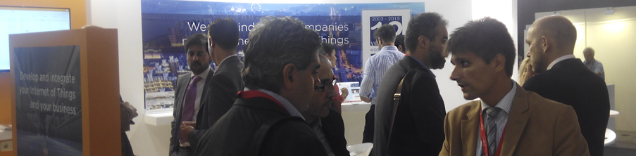 Amplía exhibits in IoT Solutions World Congress